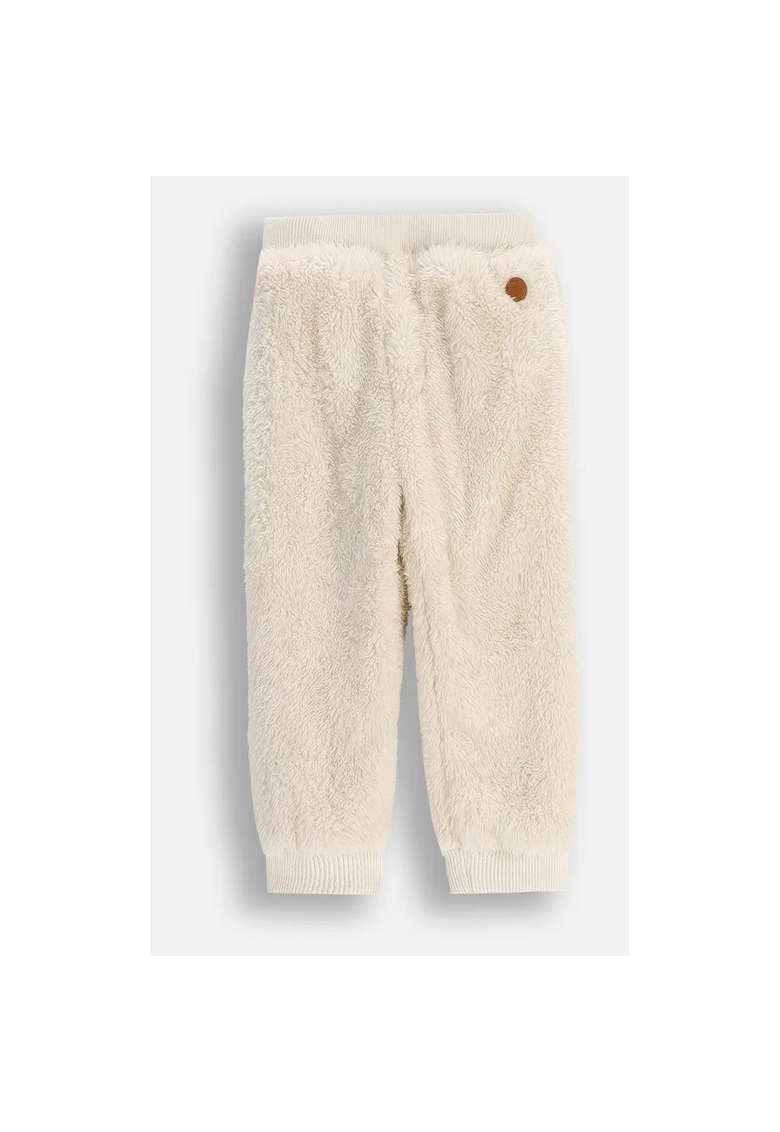 Pantaloni copii - blana - ecru - bumbac