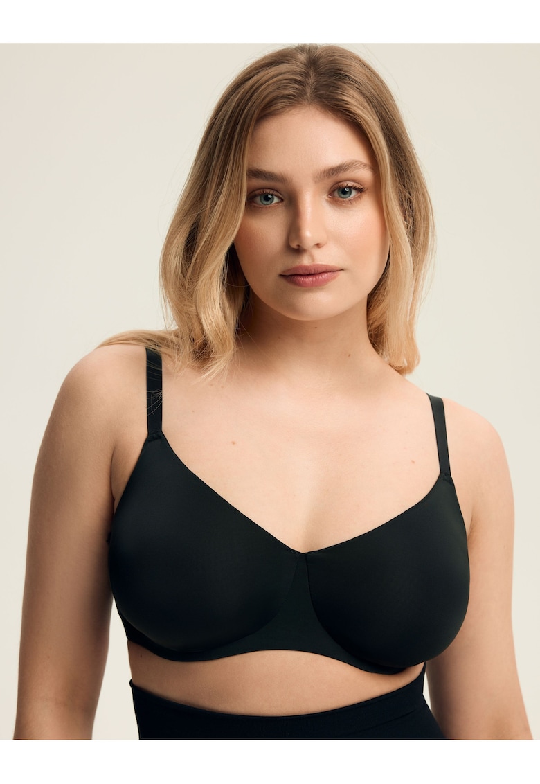 Sutien minimizator dama Negru Subtelle - Negru