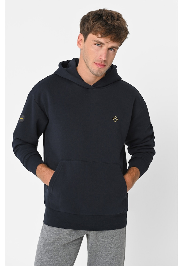 Hanorac cu buzunar kangaroo B-Caro - bleumarin