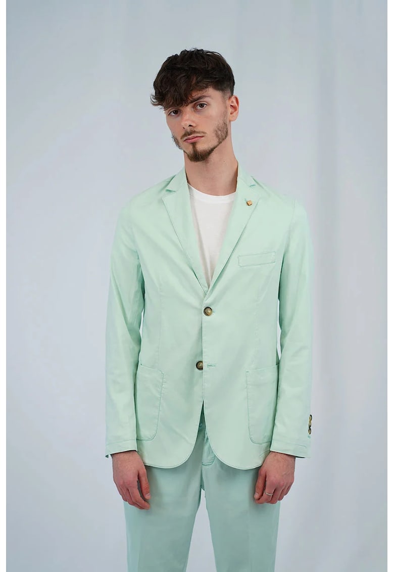 Sacou fără dublură - de vară cu buzunare aplicate