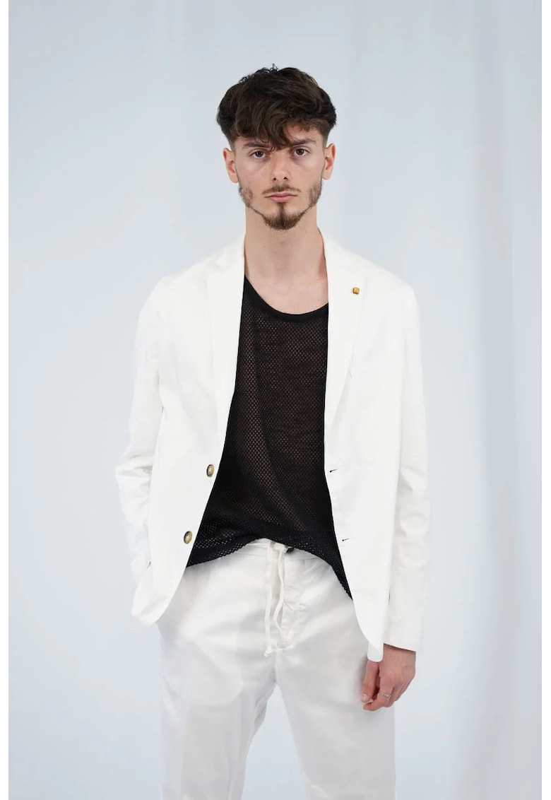 Sacou fără dublură - de vară cu buzunare aplicate