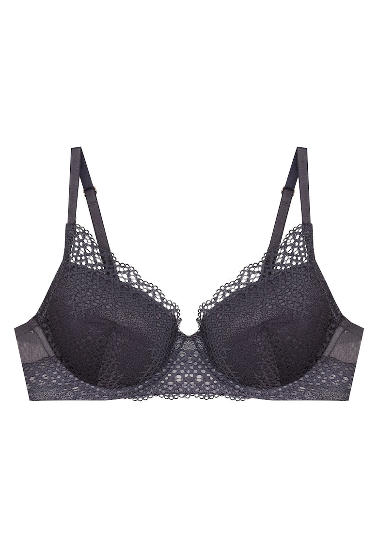 Sutien dama push-up Gri Caris