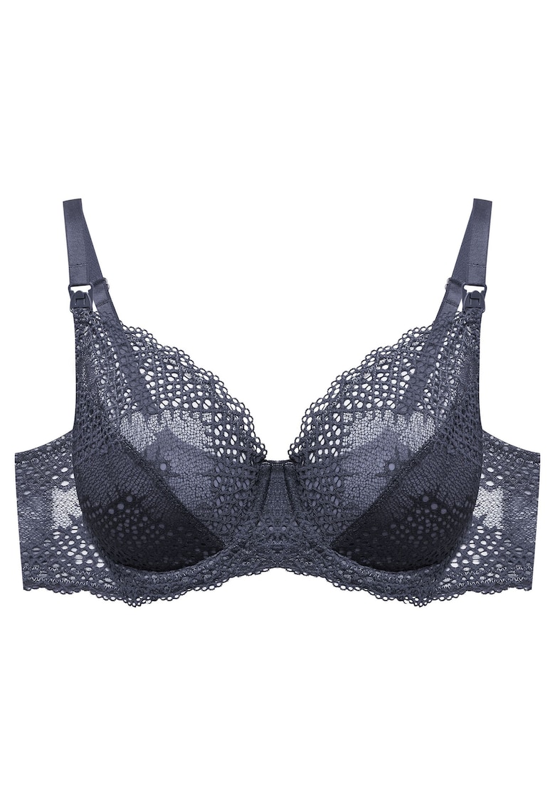 Sutien dama pentru alaptare gri Caris