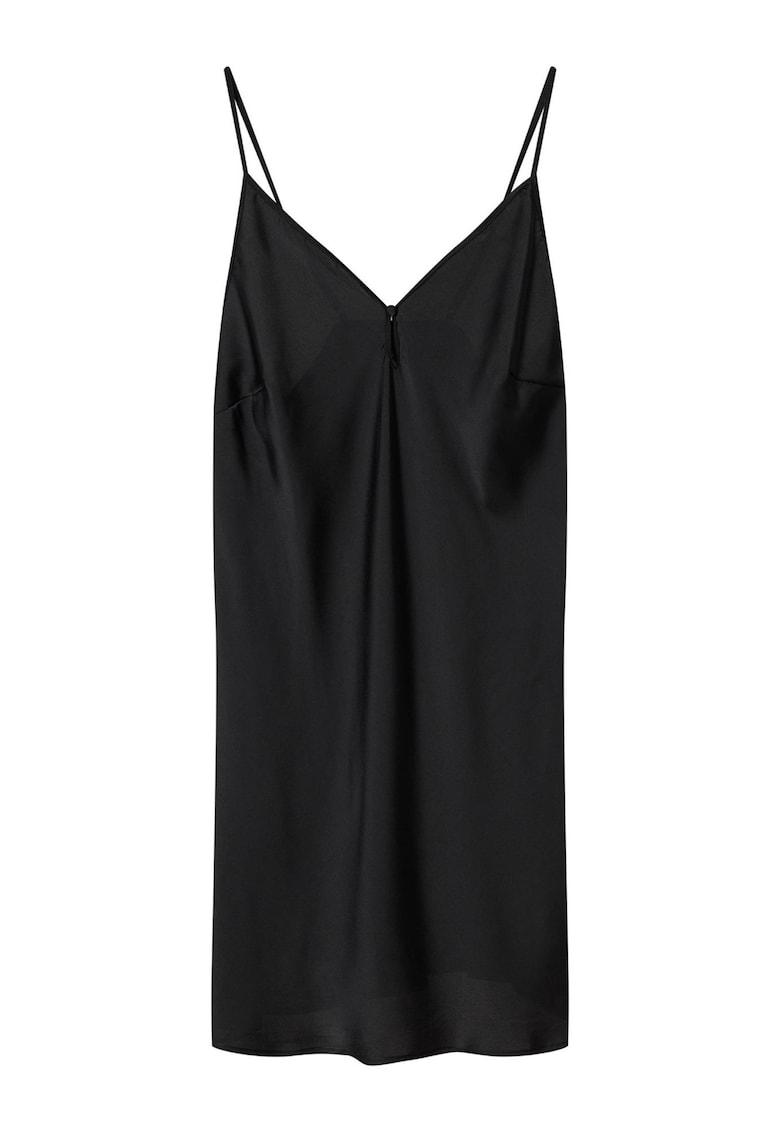 Camasa de noapte Negru Rivel - Uni