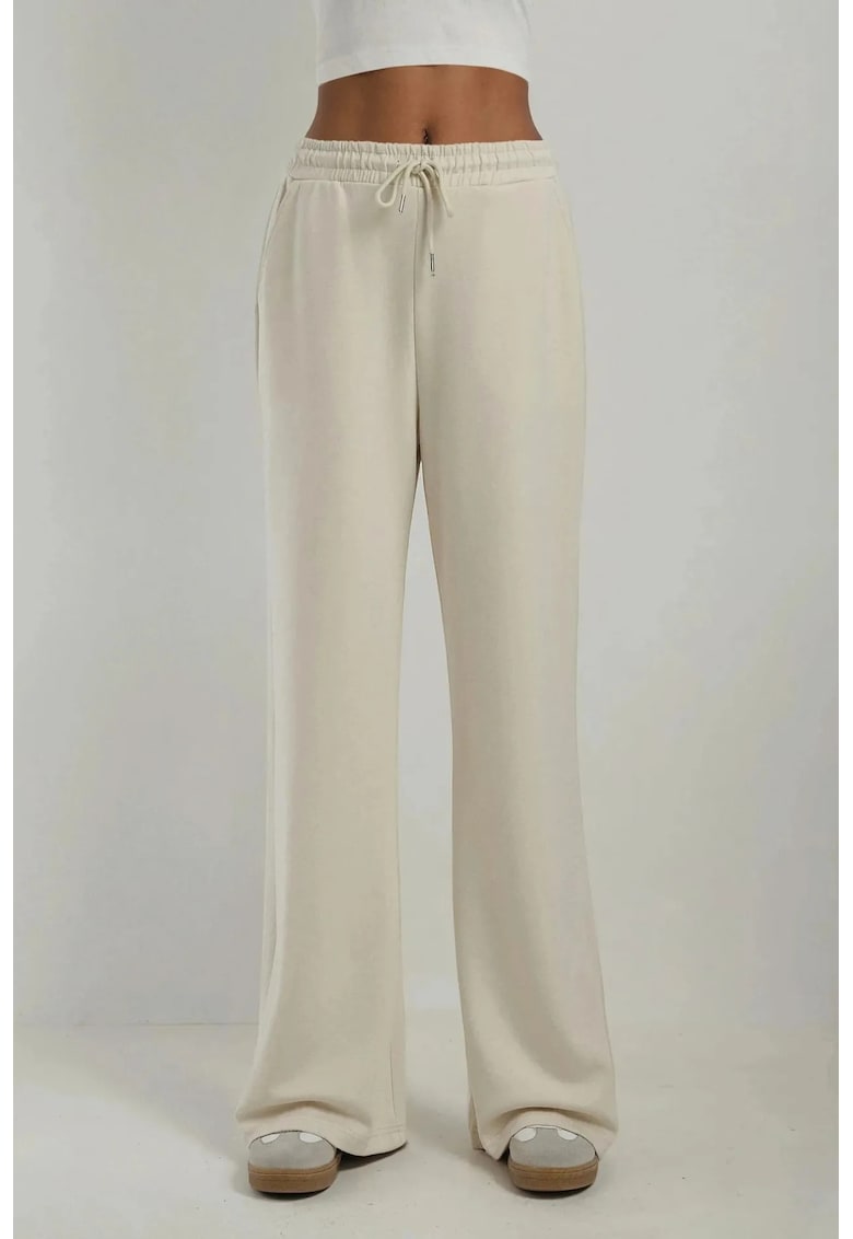 Pantaloni dama - natural - modal - Piatra Naturala