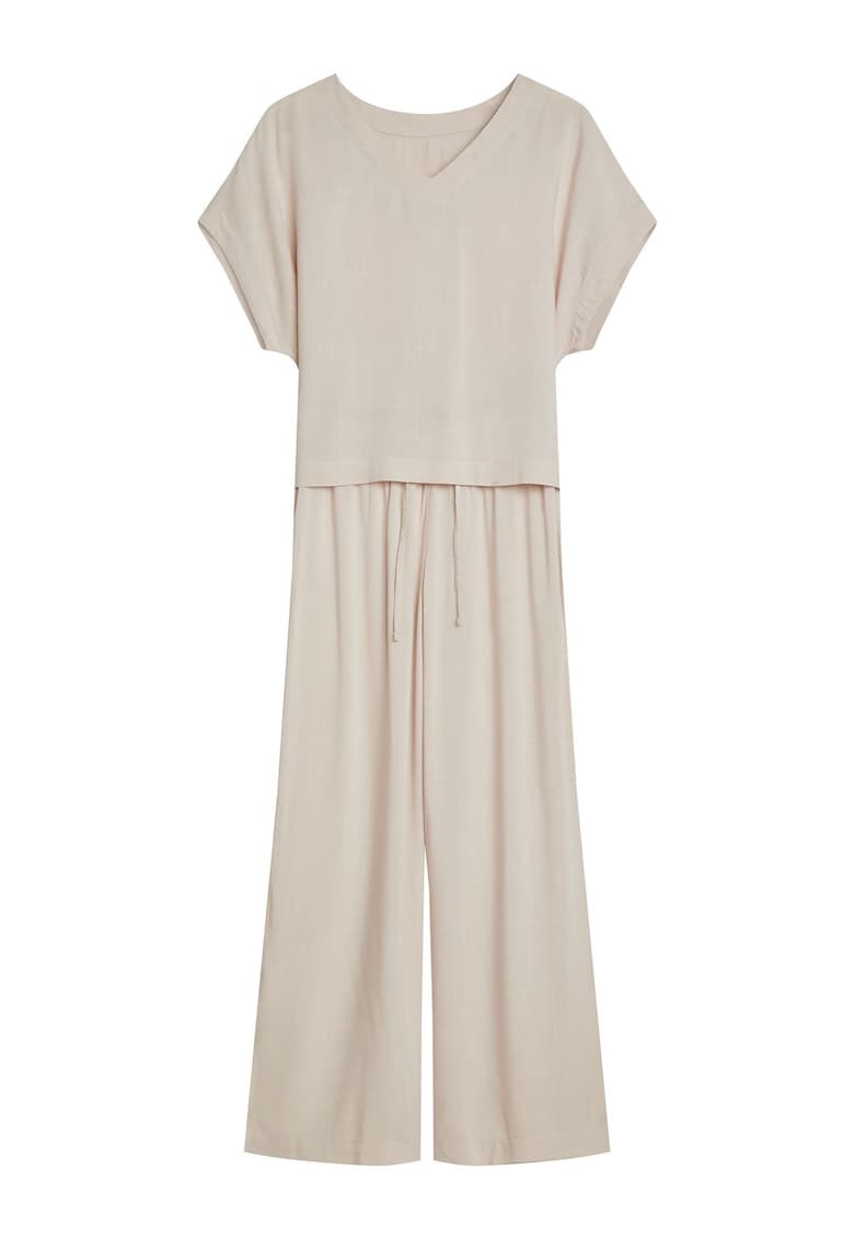 Pijama dama Bej Corenso