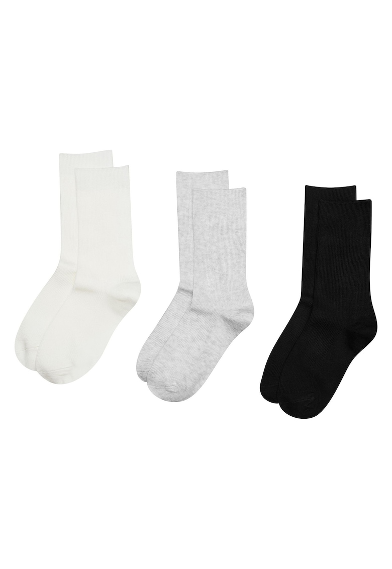 Sosete dama - alb crem gri negru Lee Sosete dama - alb crem gri negru Lee