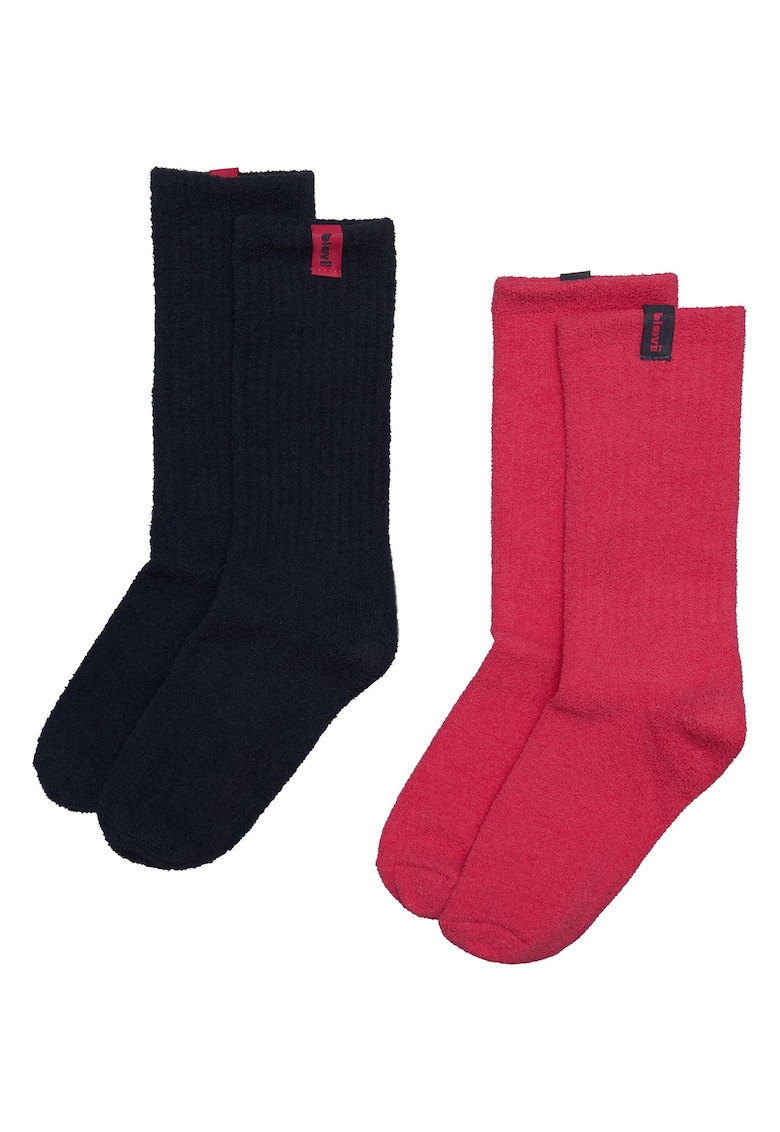 Sosete dama - negru rosu Cuddle