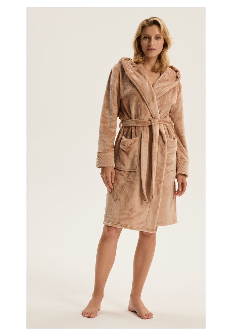 Halat de baie dama Bej Cessena L/XL