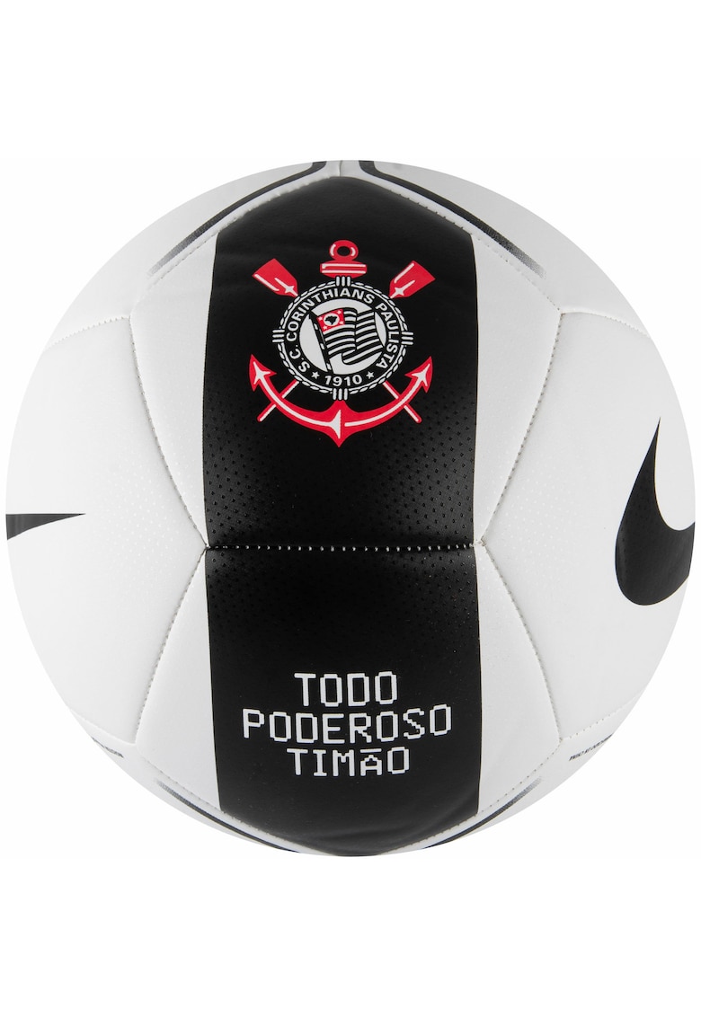Minge de fotbal Pitch Ball Corinthians - Alb