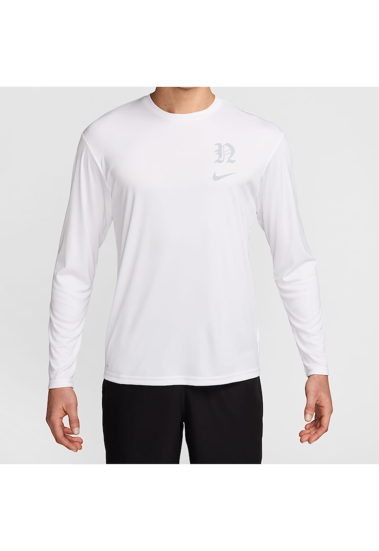 Bluza de inot pentru barbati Lux Letter - Alb