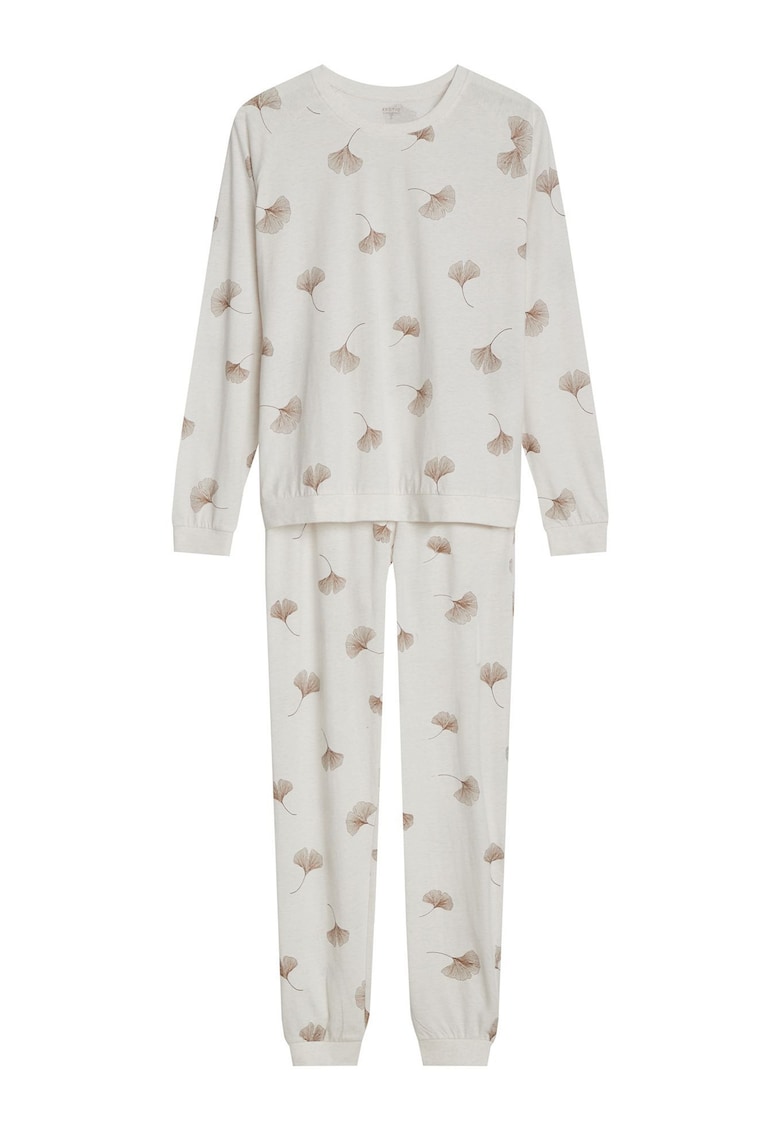 Pijama dama alb crem Cervia