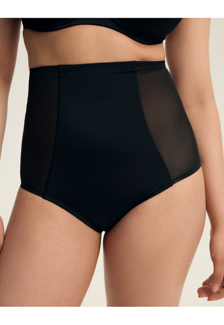 Chiloti modelatori dama cu talie inalta - Negru