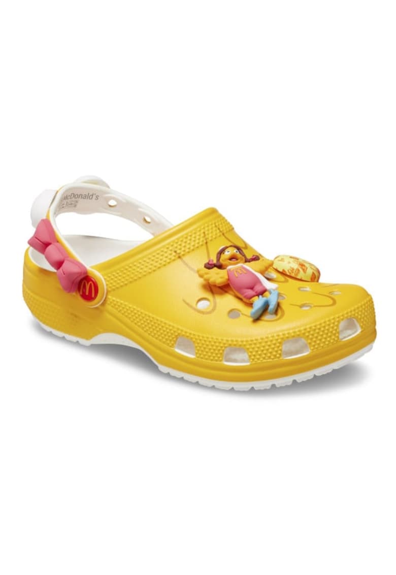 Saboti McDonald's x Birdie Classic Clog - US Galben - Yellow - Alb