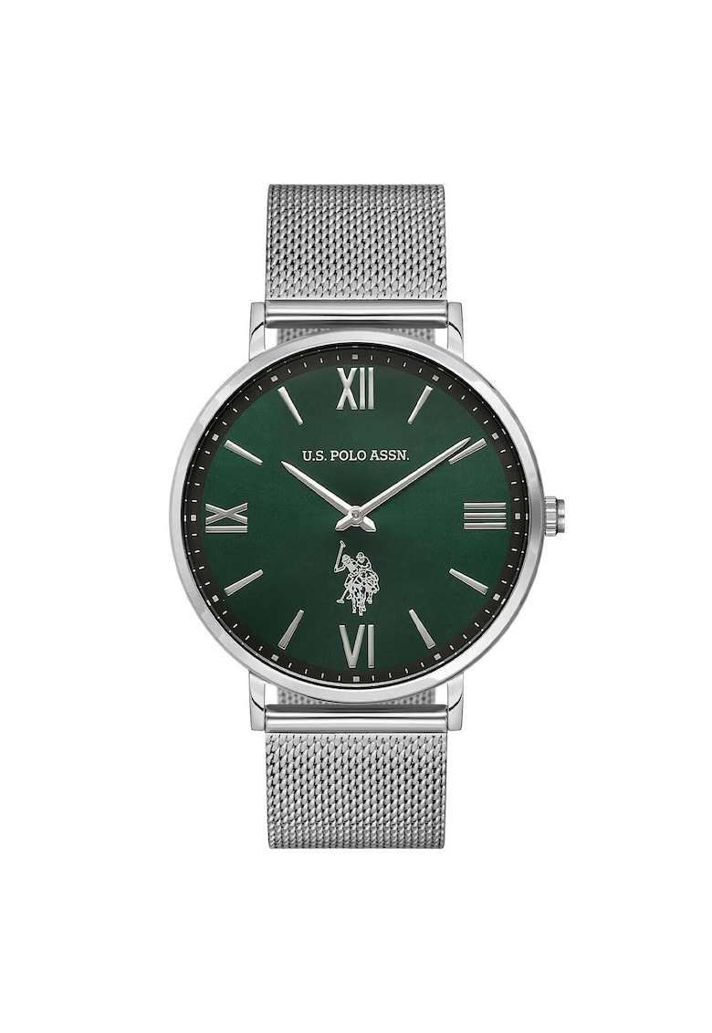 Ceas pentru barbati USPA1024-05 - diametru carcasa 42 mm - 5 ATM - Verde