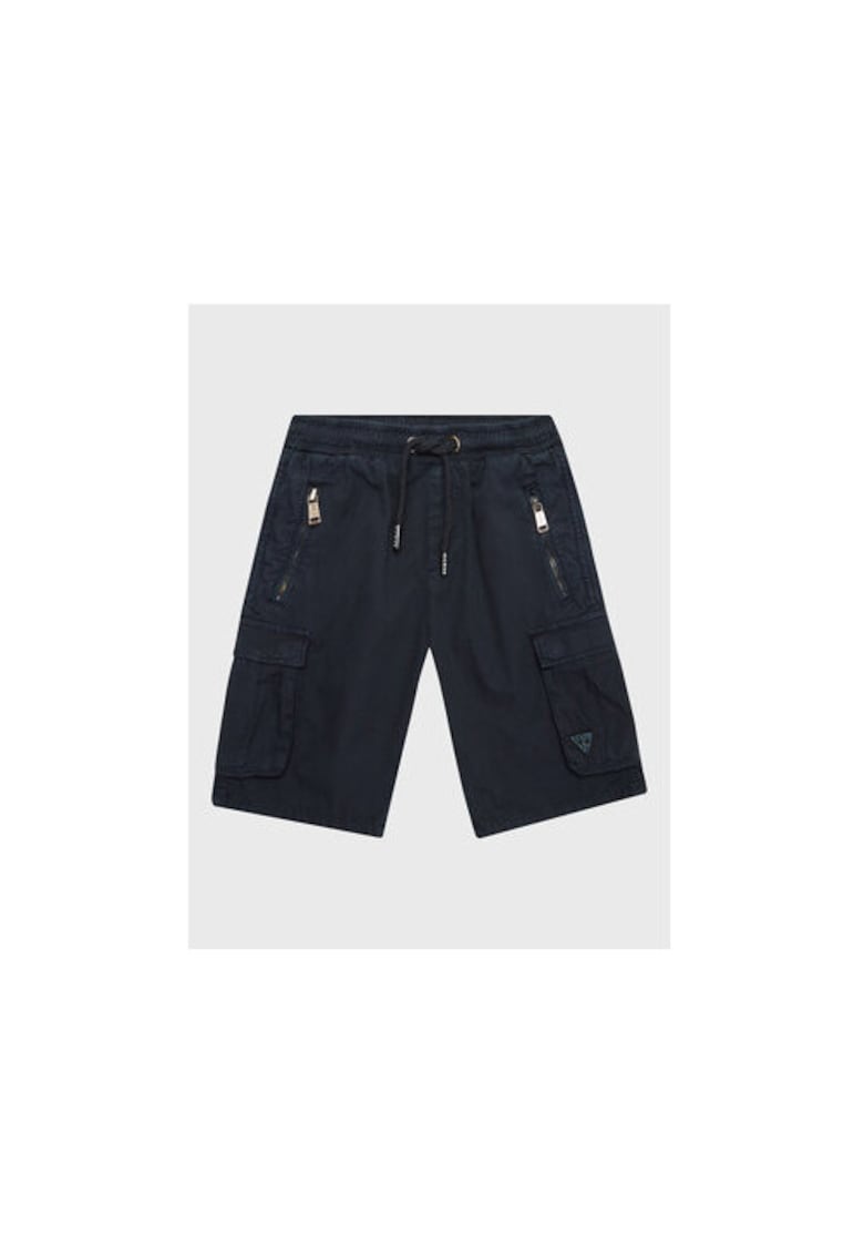 Guess Pantaloni scurti din bumbac cu buzunare laterale -