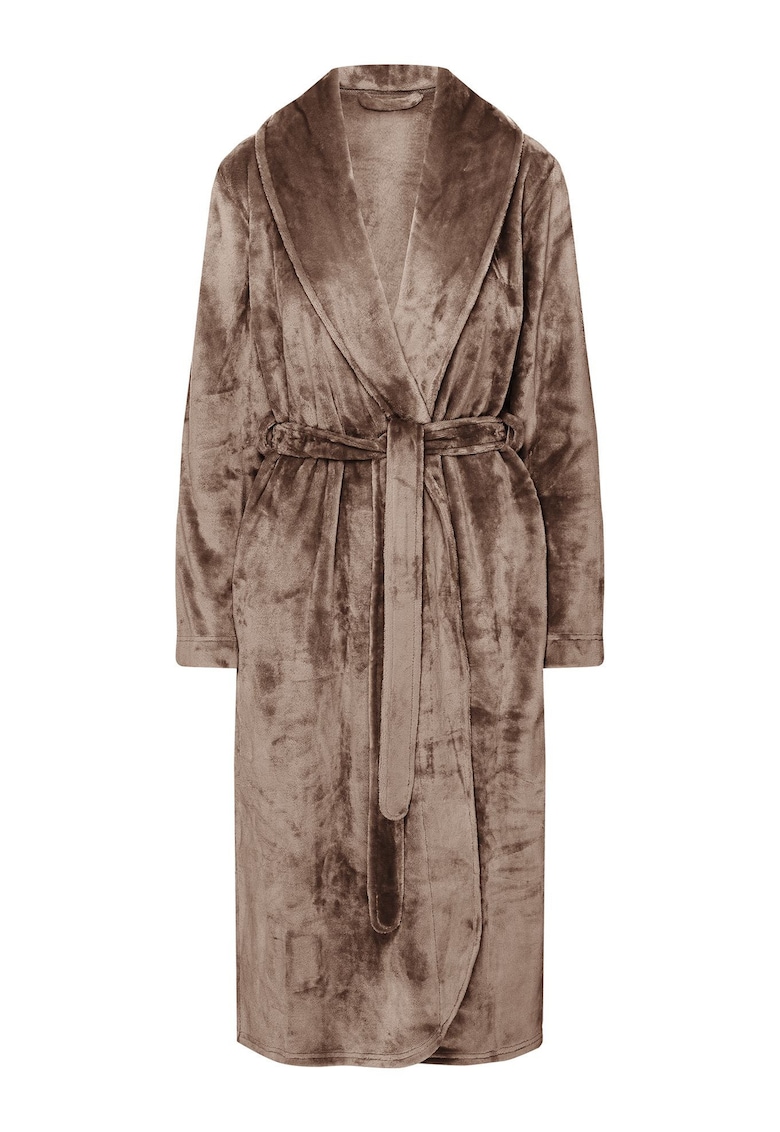 Halat de baie dama - Bej inchis - Poliester