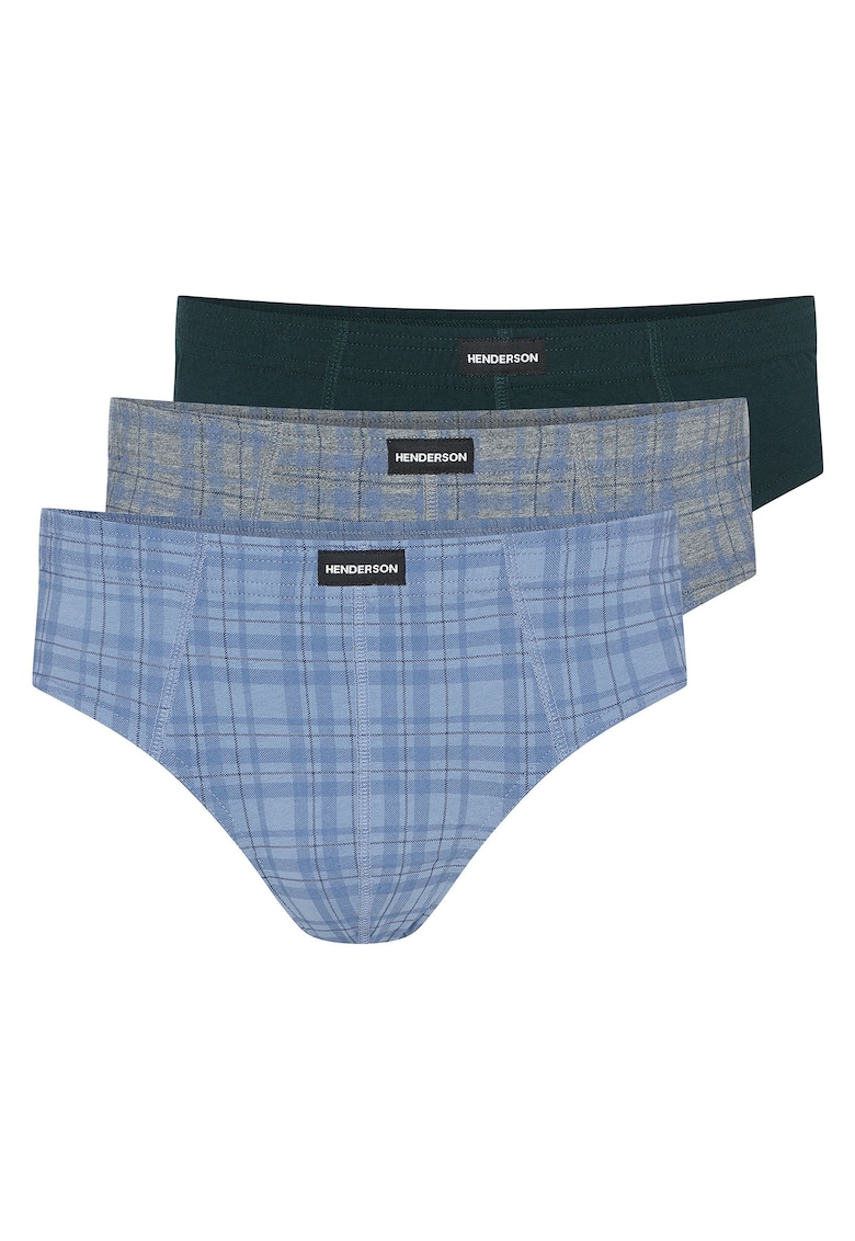 Chiloti barbati - set 3 perechi - multicolor - bumbac 100%