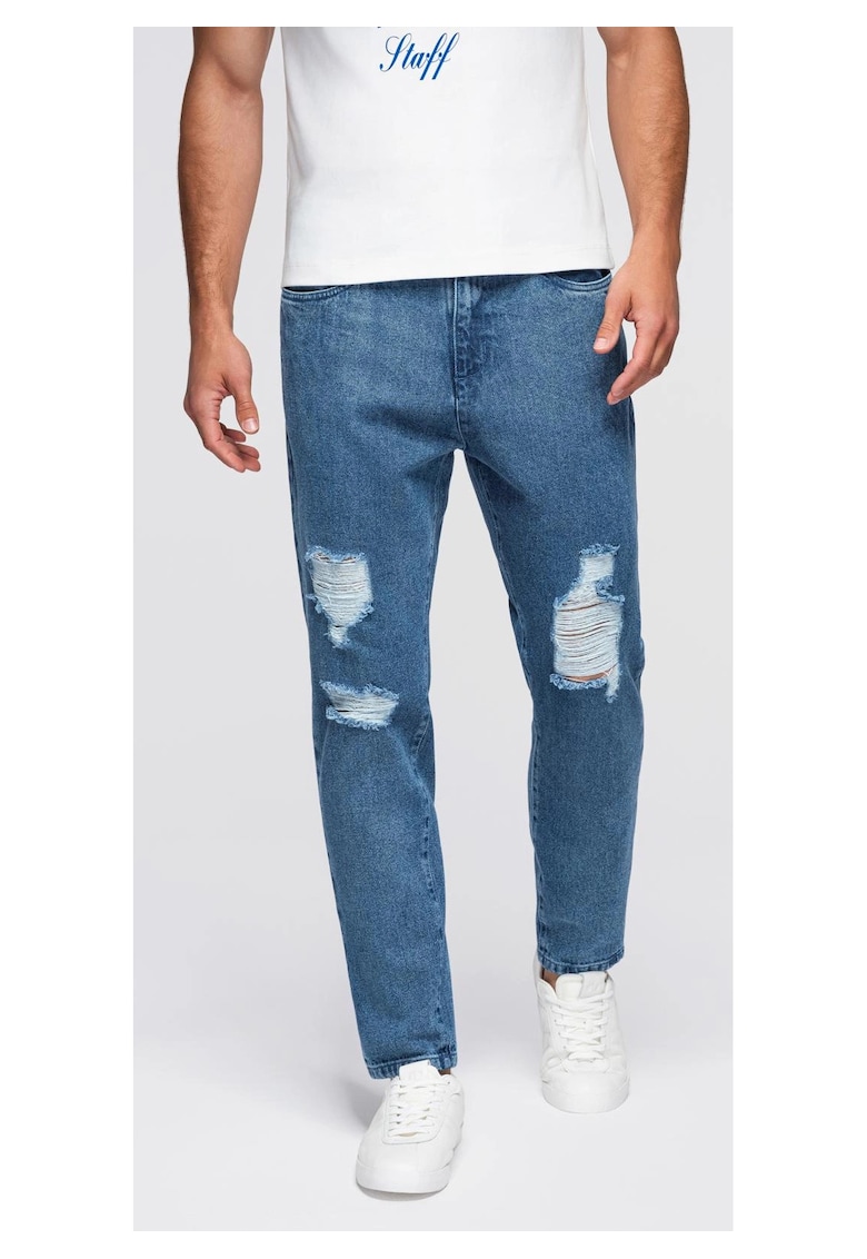 Blugi drepti cu striatii