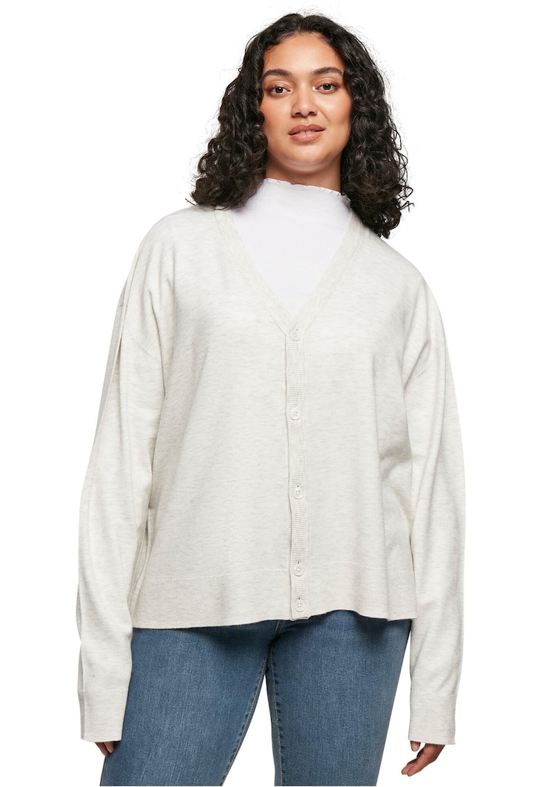 Cardigan lejer cu maneci cazute