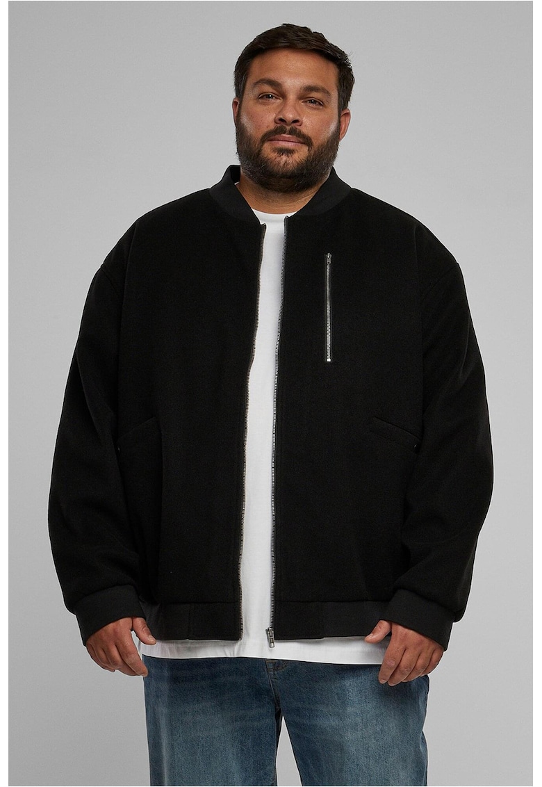 Jacheta cu buzunar cu fermoar pe piept