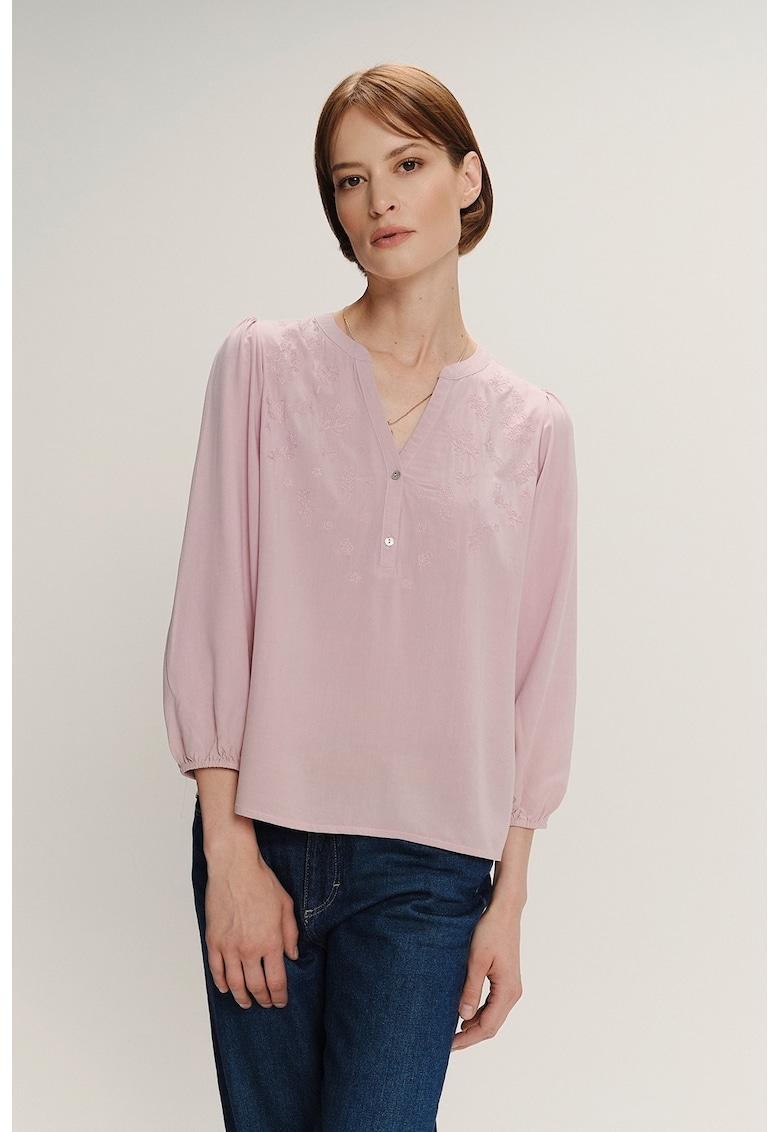 Bluza-tunica cu decolteu in V