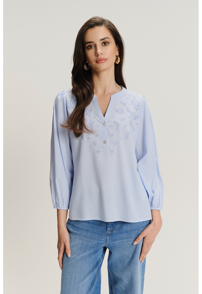 Bluza-tunica cu decolteu in V