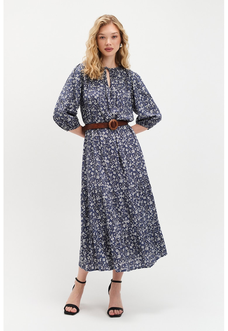 Rochie cu model si maneci bufante