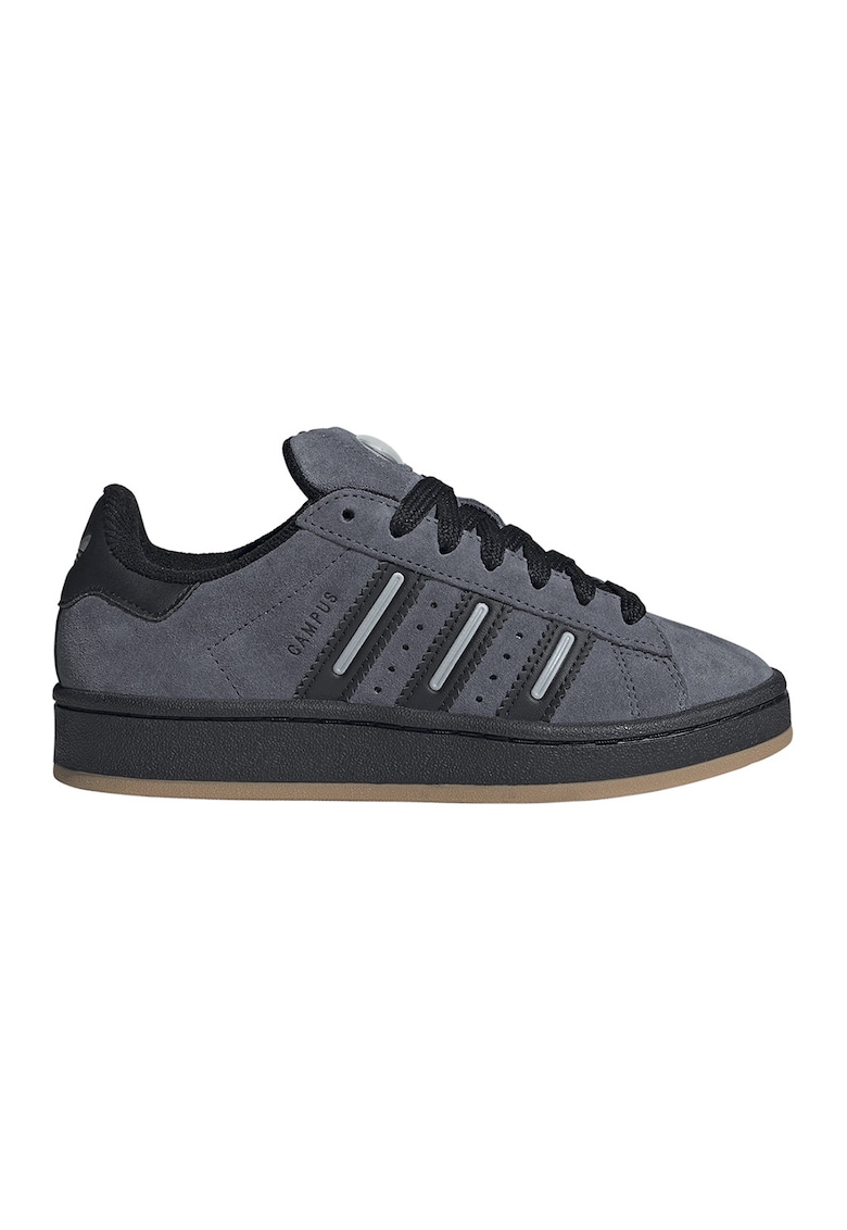 Pantofi sport din piele intoarsa Campus - Gri inchis