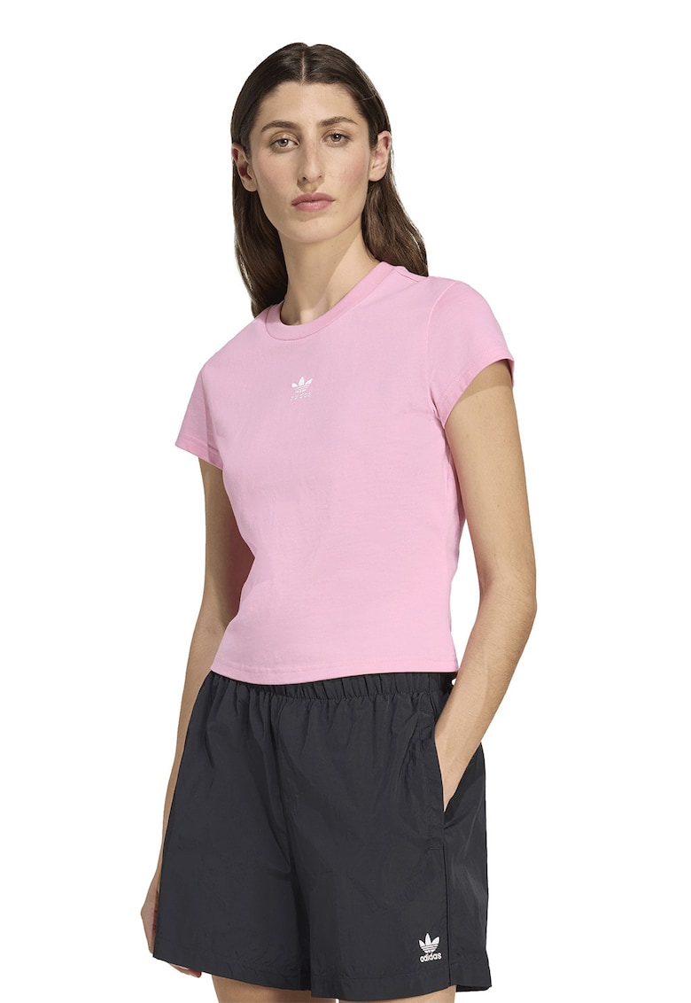 Tricou slim-fit din bumbac Essentials