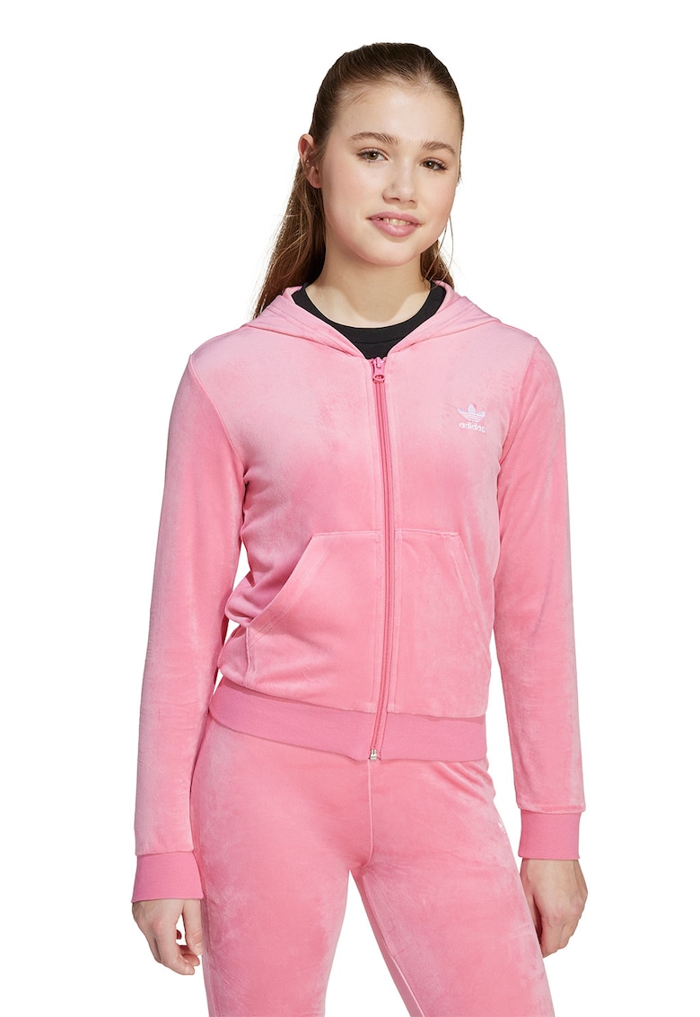 Hanorac cu fermoar Velour