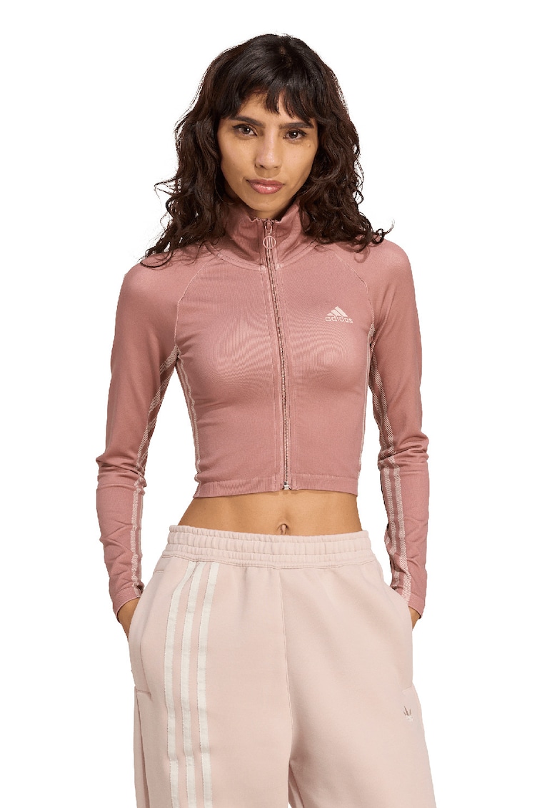 Bluza de trening crop cambrata