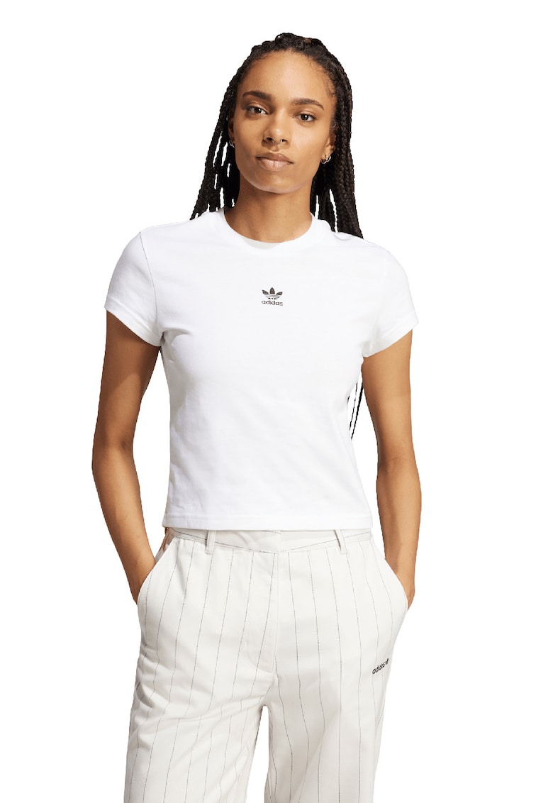 Tricou slim-fit din bumbac Essentials