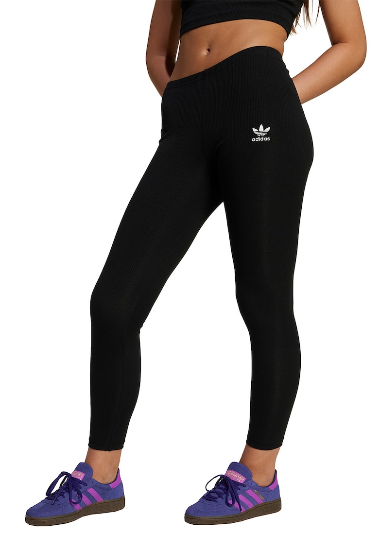 Colanti striati cu talie medie