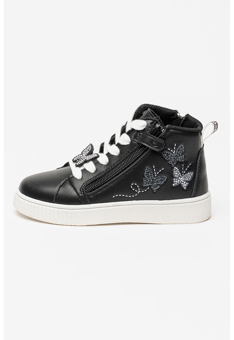 Pantofi sport cu fluturi - Alb/Negru
