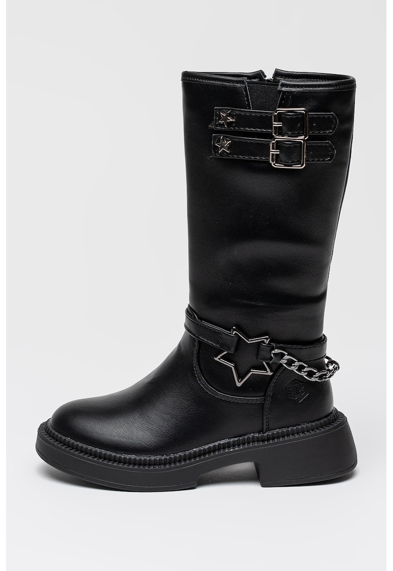 Cizme cu catarame decorative si land decorativ