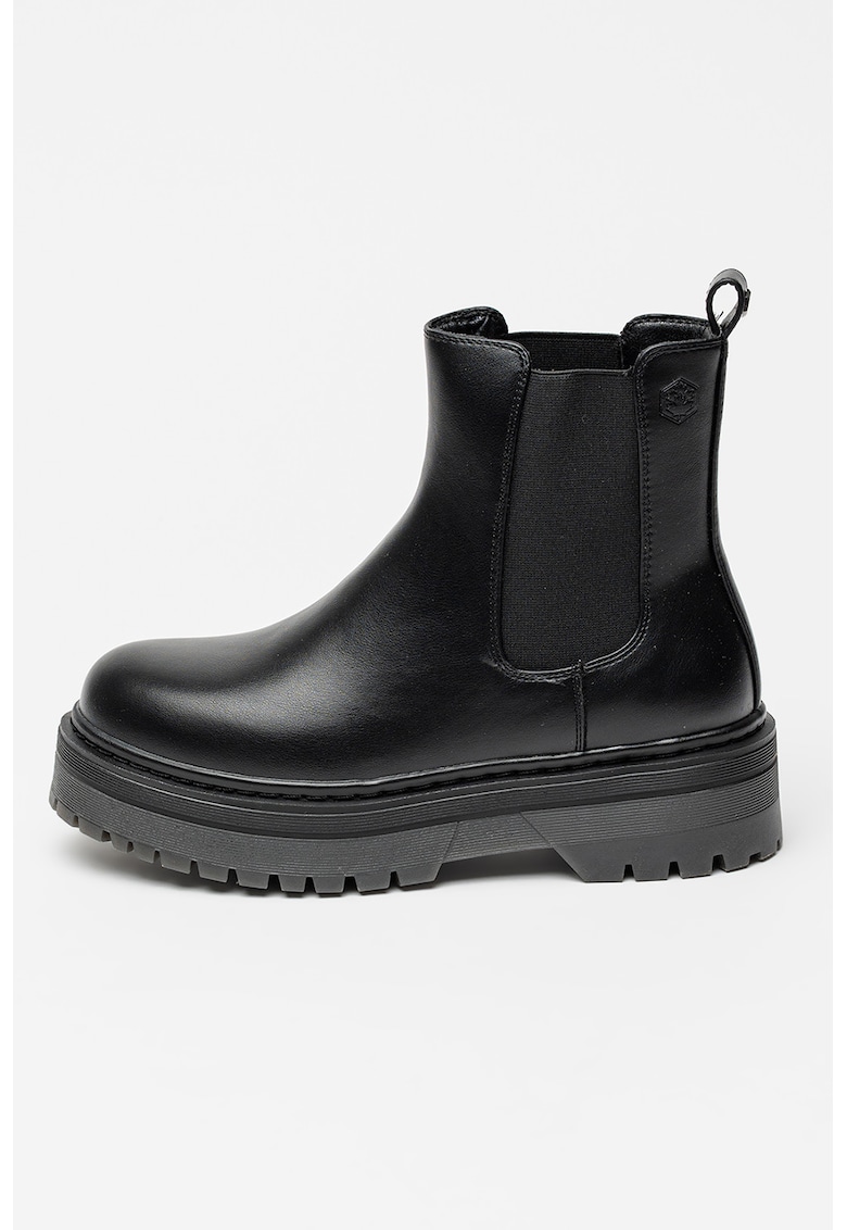 Ghete Chelsea cu platforma