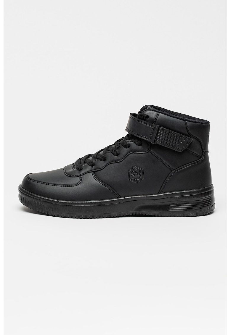 Pantofi sport inalti cu velcro - Negru