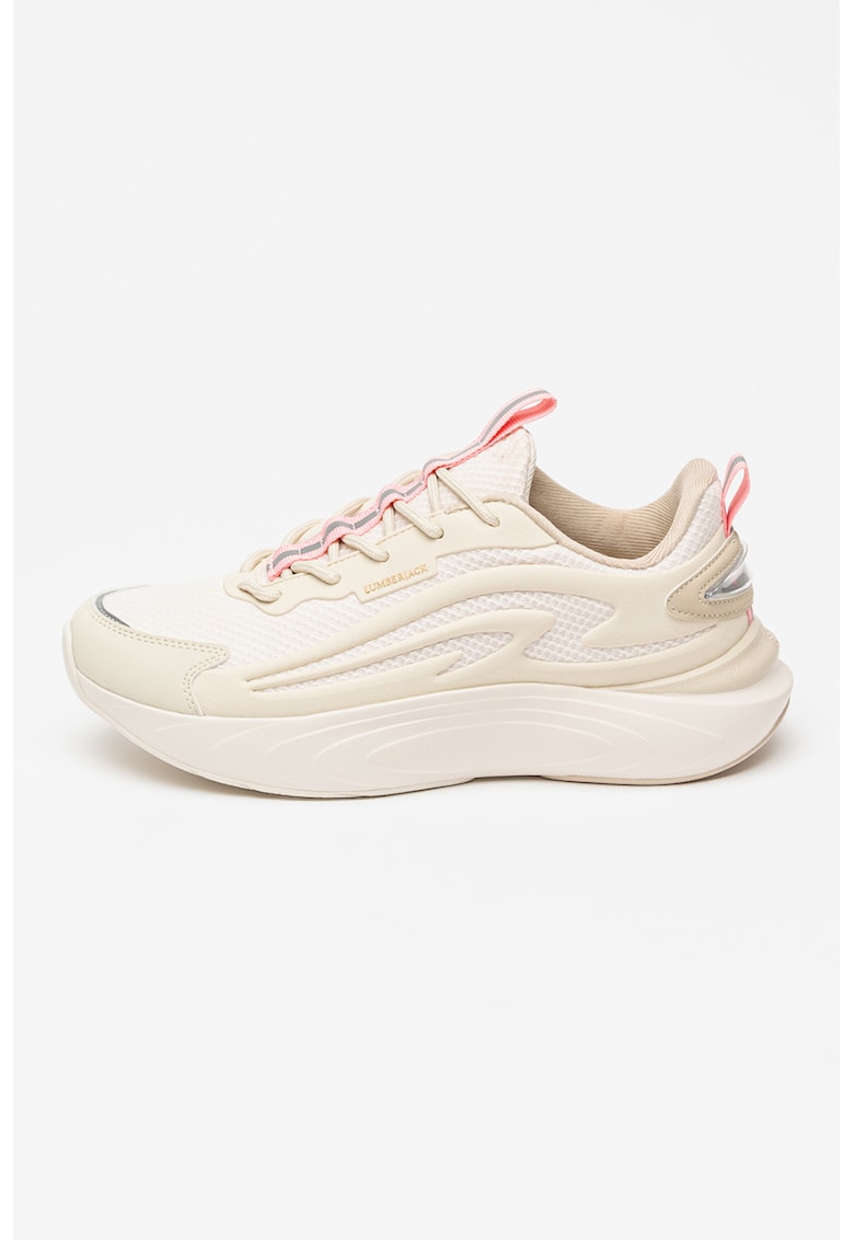 Pantofi spor de plasa cu wedge