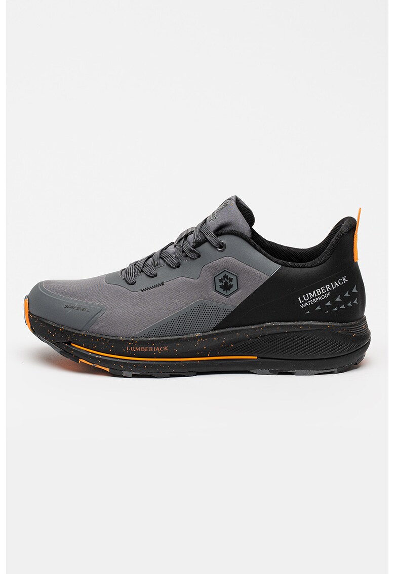 Pantofi sport impermeabili Grayson - Portocaliu mandarina/Gri
