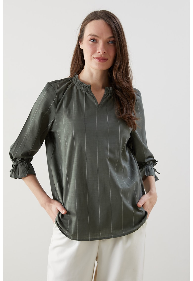 Bluza-tunica cu mansete evazate