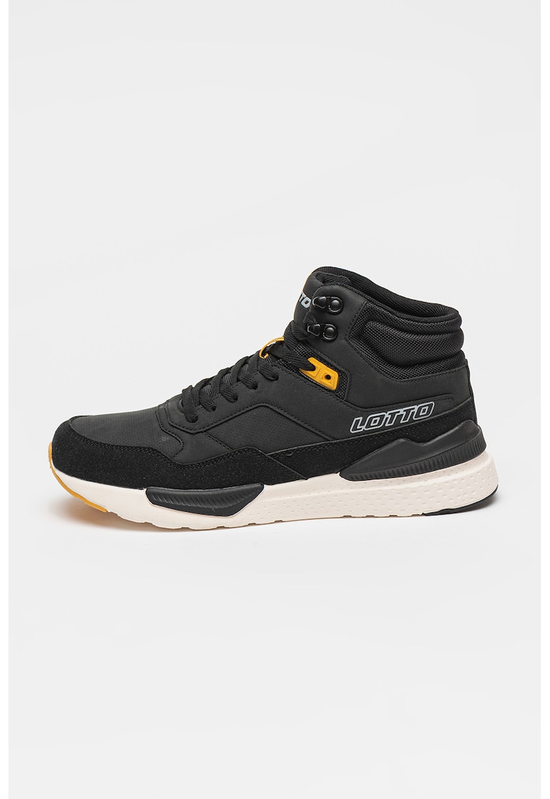 Lotto Pantofi sport mid-cut Dalan - Negru/Gri antracit