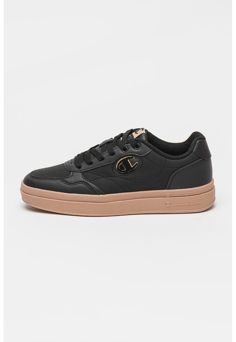 Pantofi sport din piele ecologica Aris - Negru