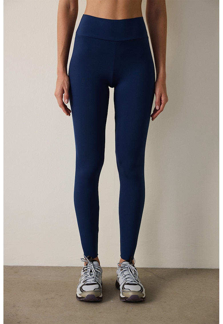 Colanti cu talie inalta si model uni