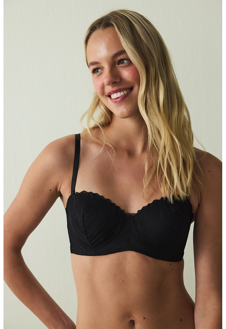 Sutien uni cu acoperire completa