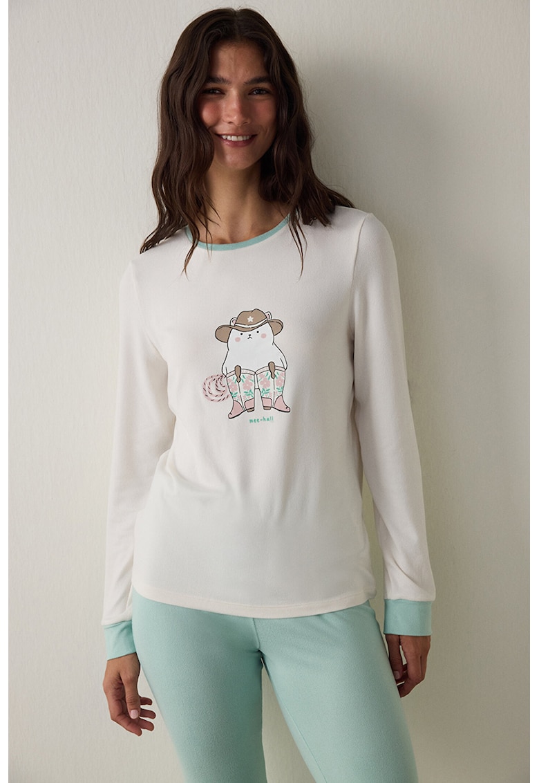 Pijama cu model grafic