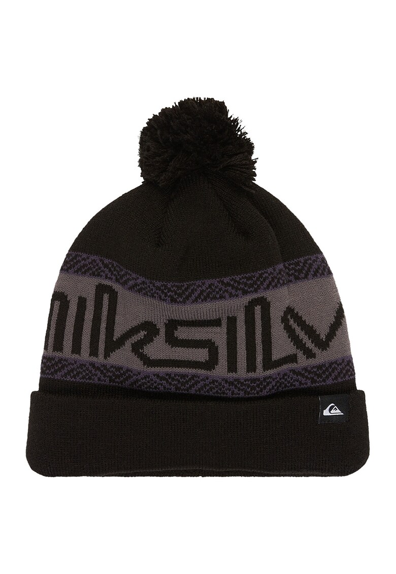 Caciula cu ciucure Summit Snowsports - Negru/Grej