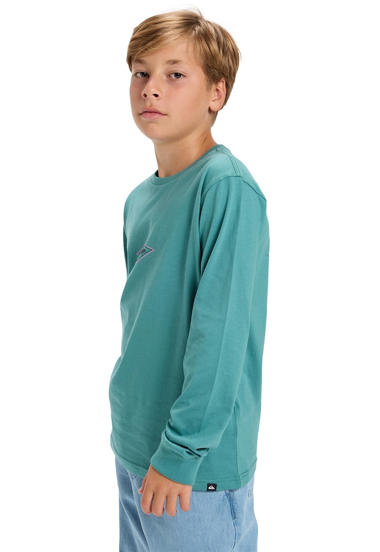 Bluza cu imprimeu pe partea din spate Swell Ovation - Albastru aquamarin