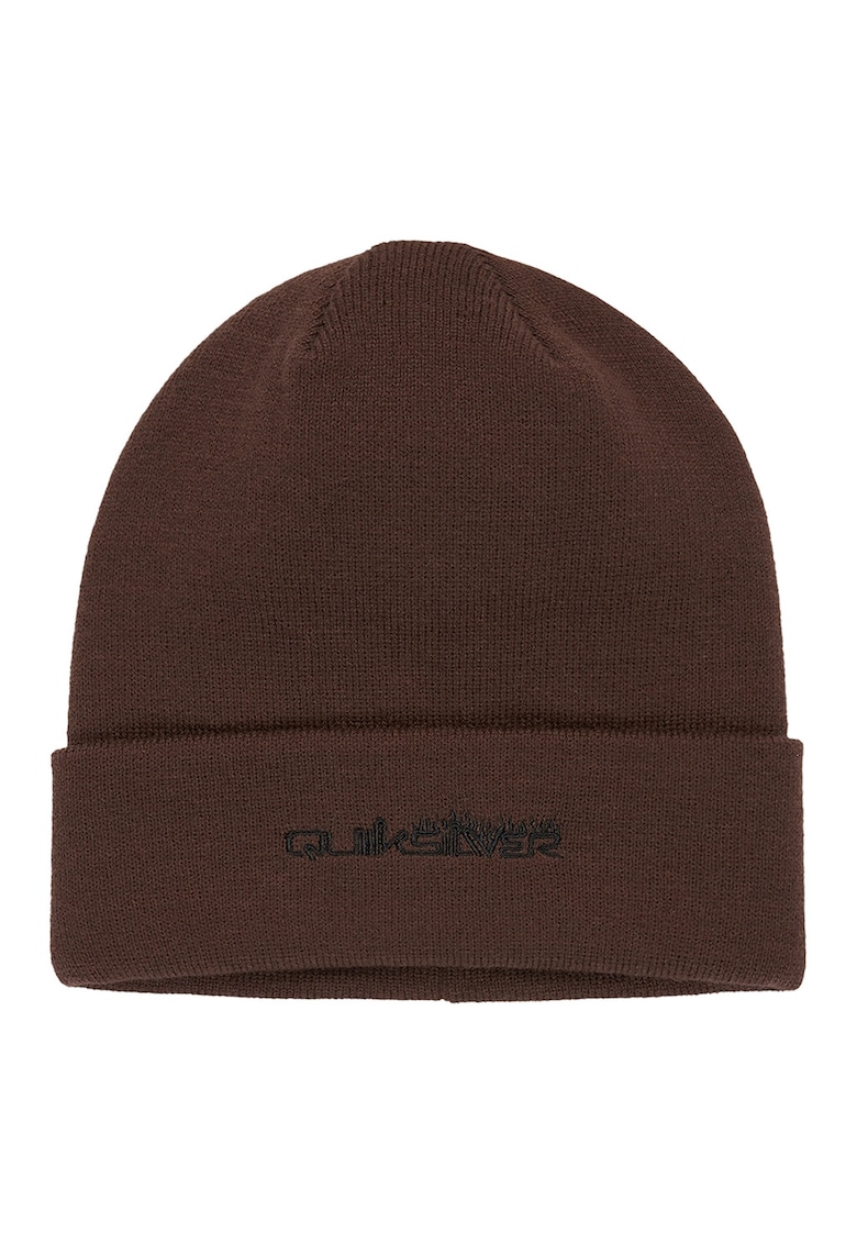 Caciula cu broderie logo Midnight - Maro inchis