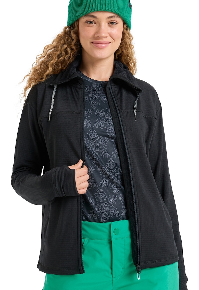 Bluza cu fermoar si buzunare pentru ski Vertere